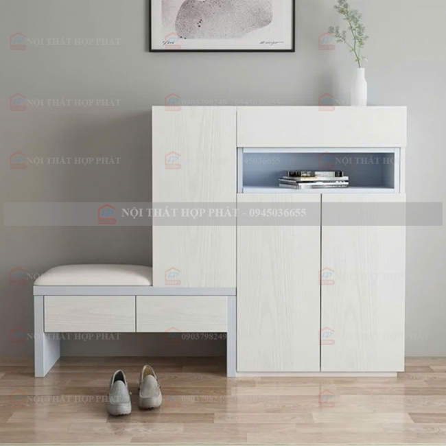 Tủ Giầy Hiện Đại Gỗ TGG040